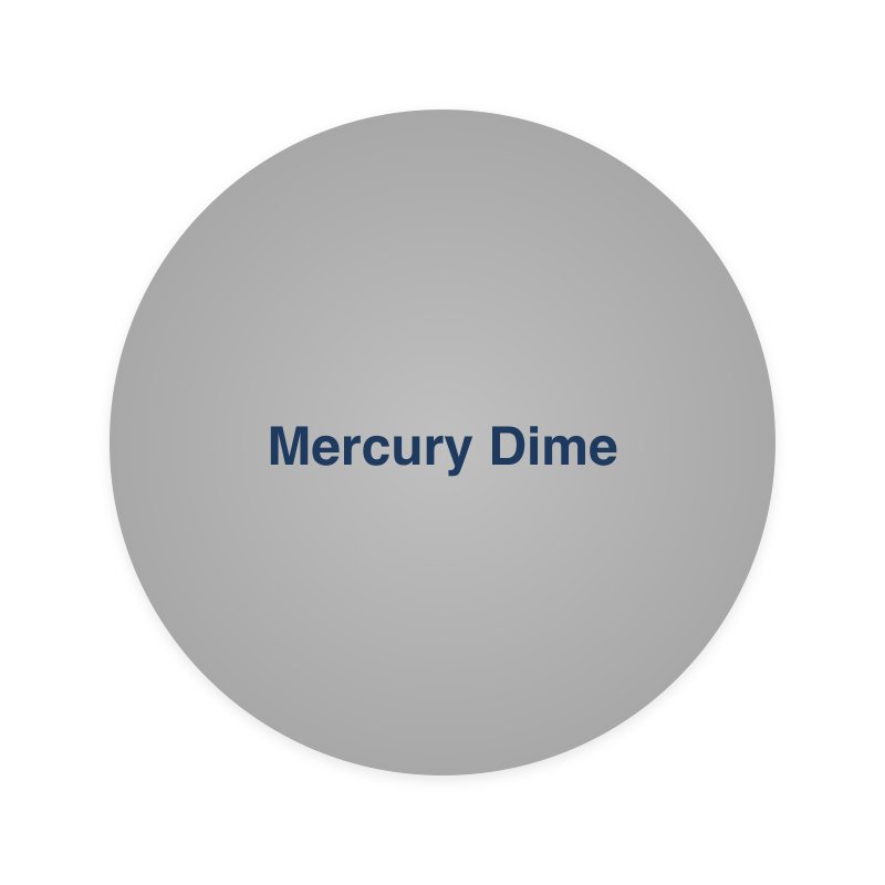 Mercury Dime coin image